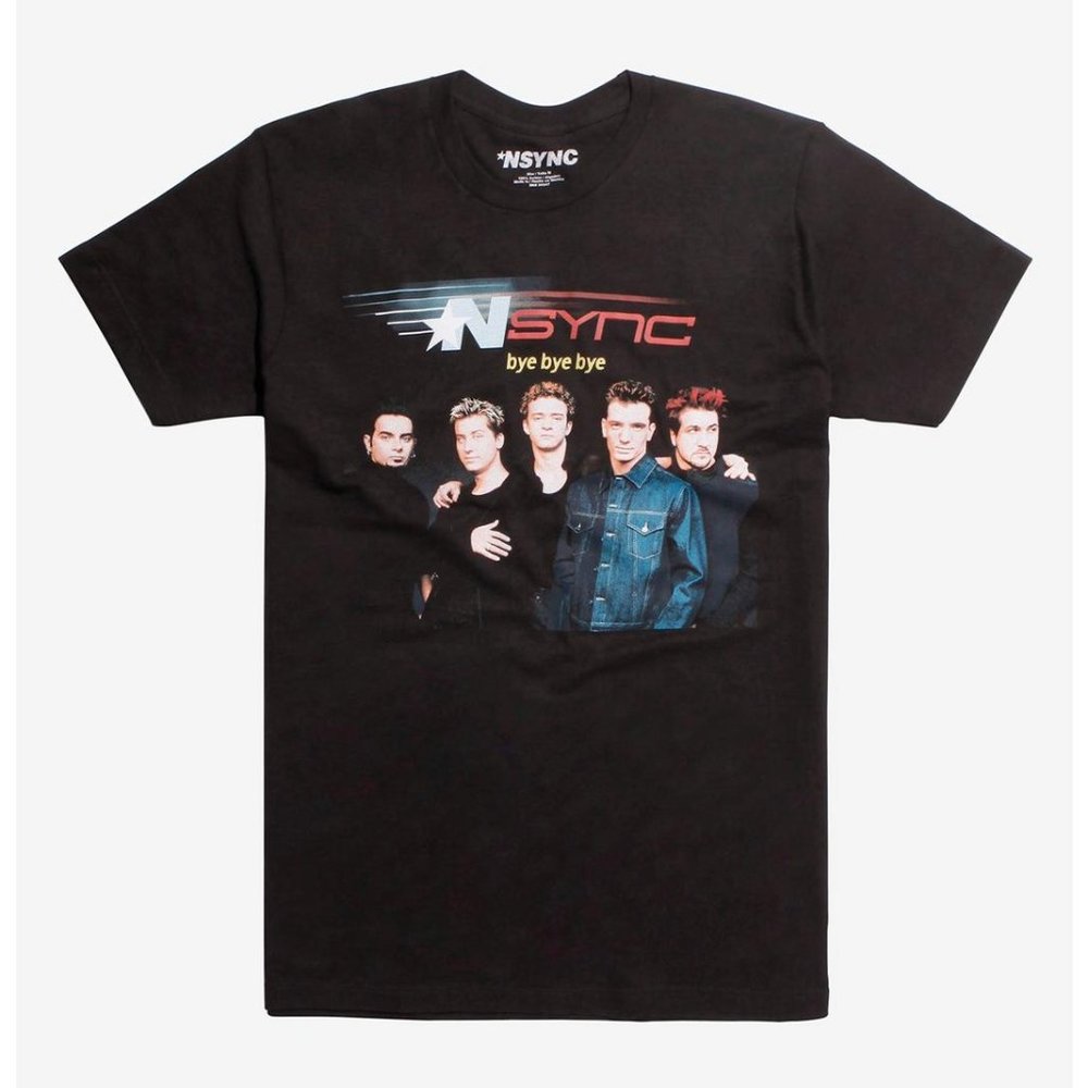 NSYNC Bye Bye Bye Graphic Tee Shirt